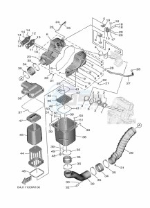 YXE1000EWS YX10EPSM (B4M2) drawing INTAKE