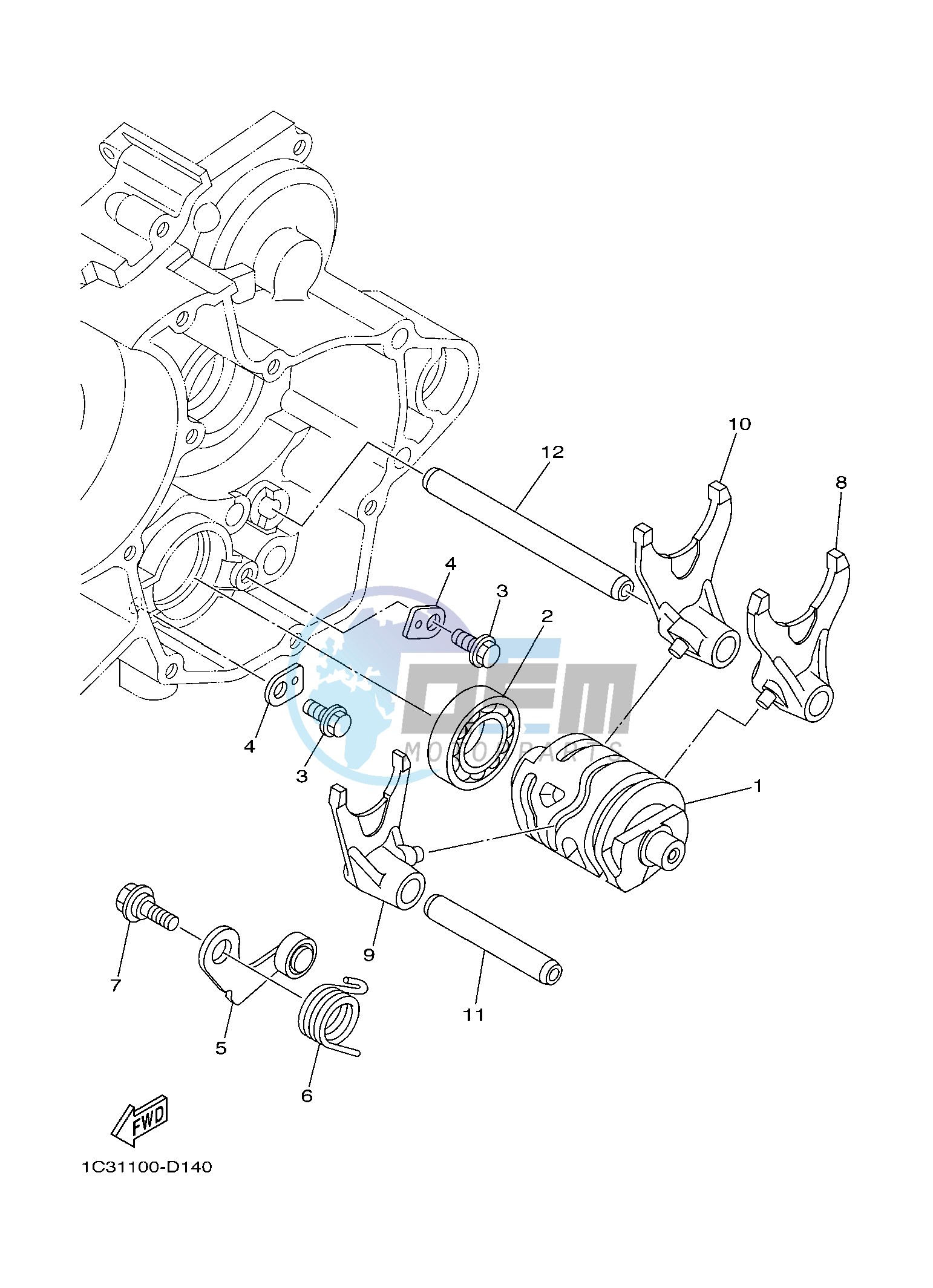 SHIFT CAM & FORK