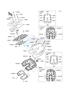 VN 2000 D [VULCAN 2000 LIMITED] (6F) D6F drawing CYLINDER HEAD COVER