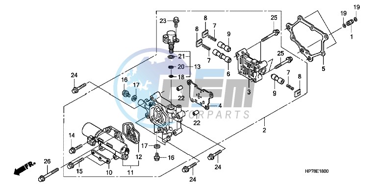 MAIN VALVE BODY