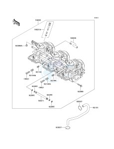 JT 1100 B [1100 STX] (B1-B2) [1100 STX] drawing CARBURETOR