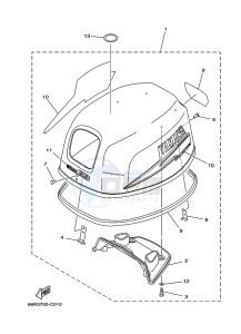 FT9-9D drawing TOP-COWLING