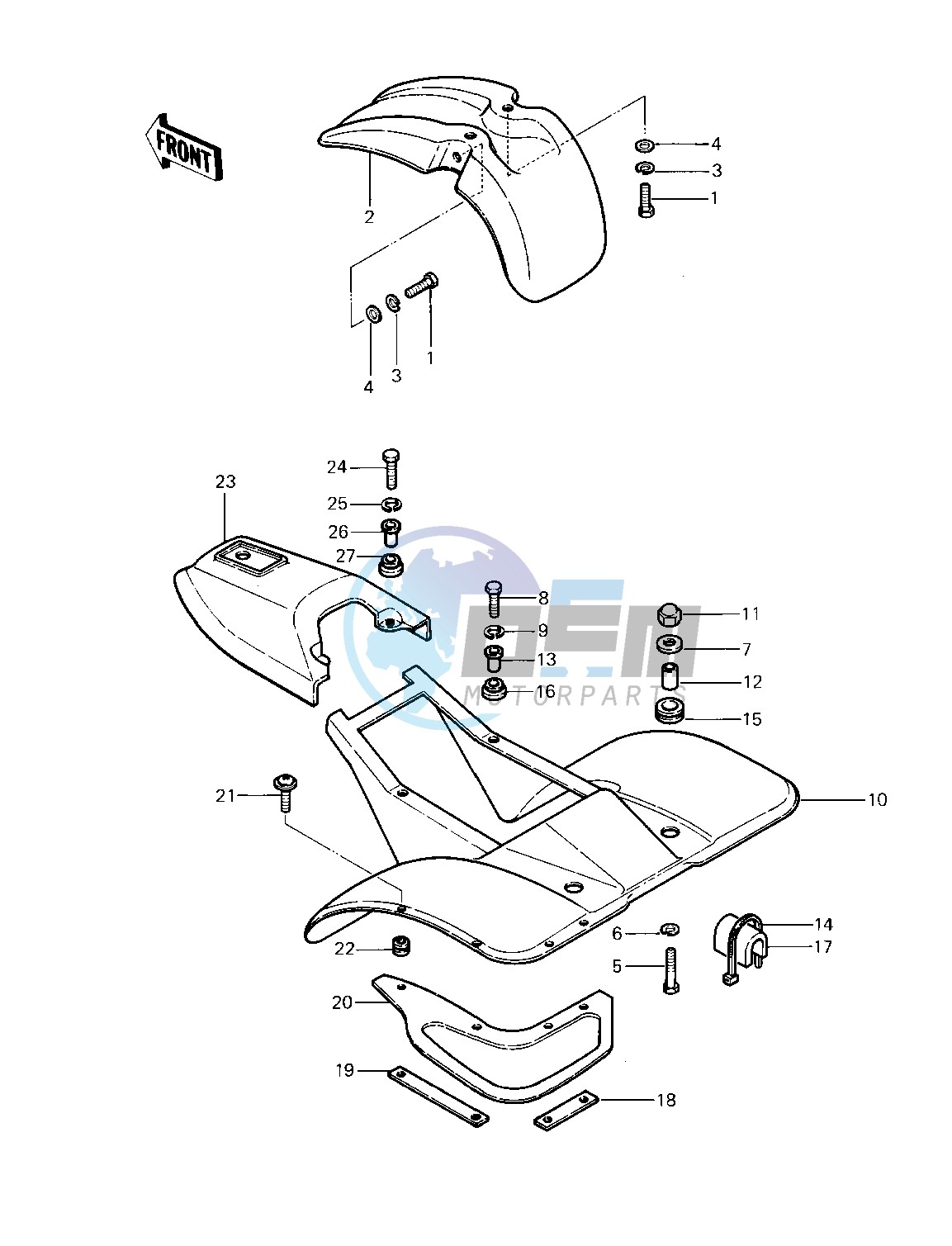 FENDERS_COVER -- 83 KLT200-A4_A4A- -