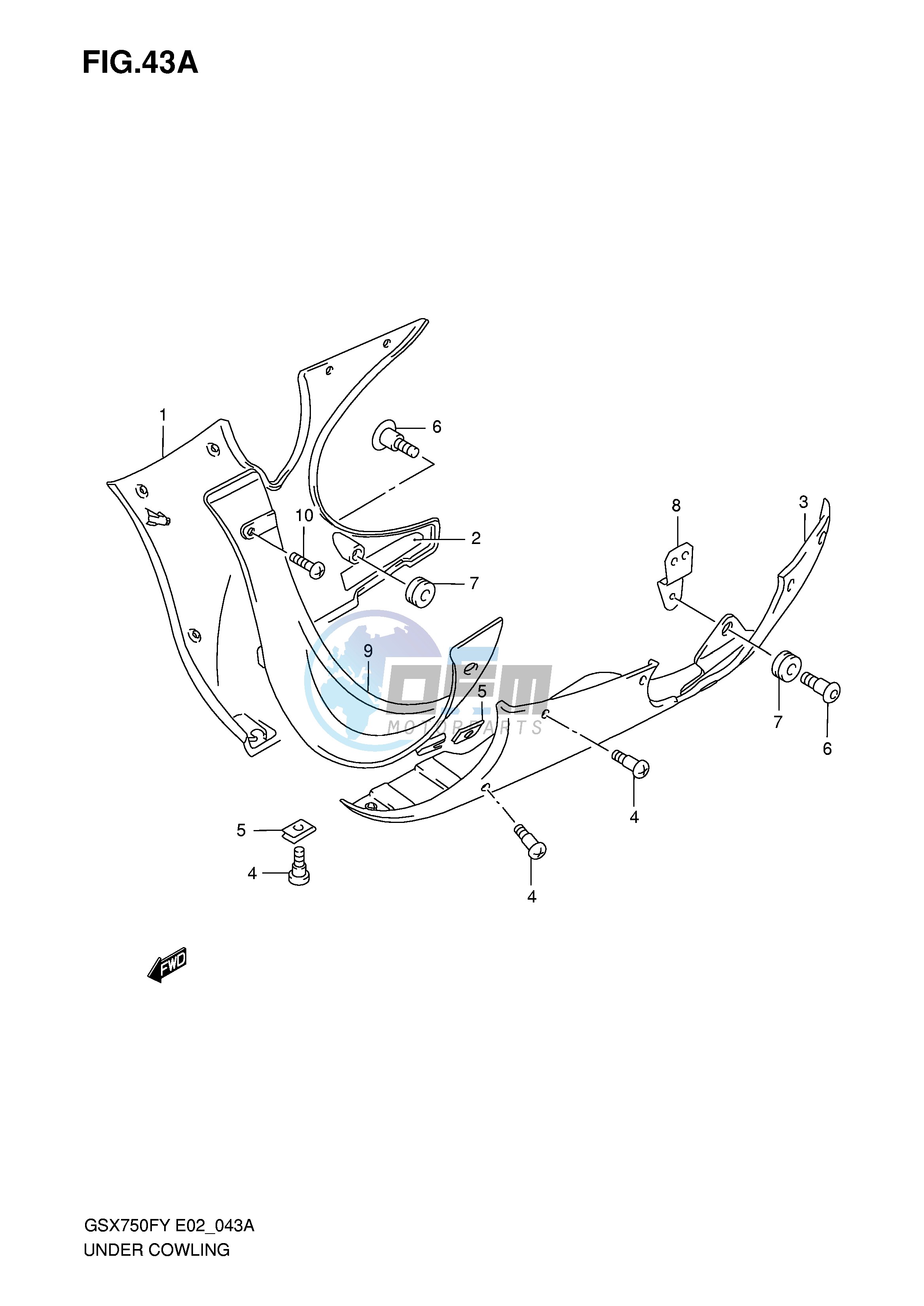 UNDER COWLING (MODEL K1)