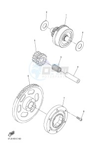 WR250F (2GBC 2GBD 2GBE) drawing STARTER CLUTCH