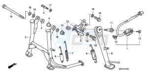 CBF600N9 Europe Direct - (ED) drawing STAND