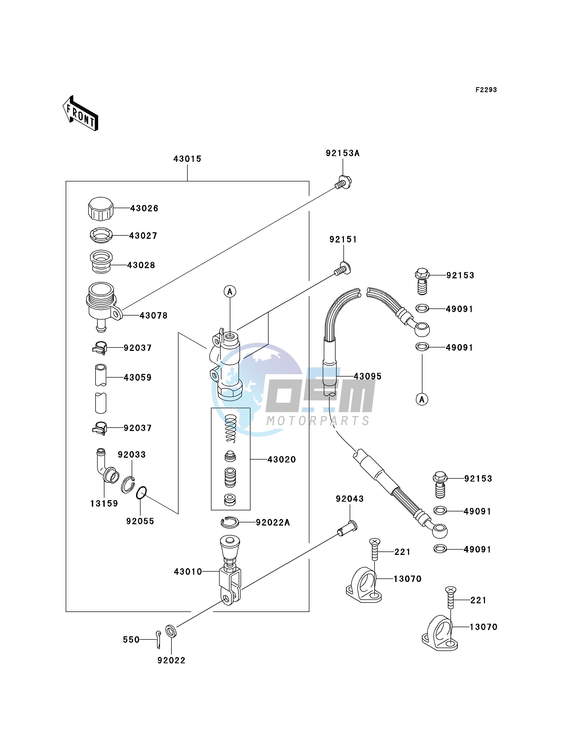 REAR MASTER CYLINDER