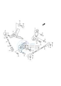 DF 25 drawing Throttle Control Remote Control