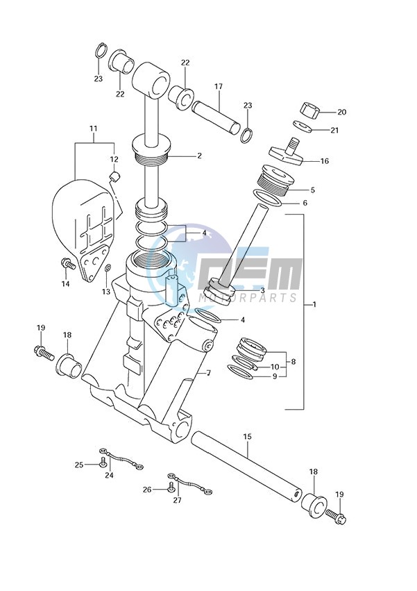 Trim Cylinder (DF 250S)