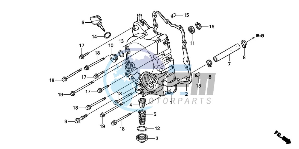 RIGHT CRANKCASE COVER