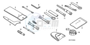 CB600FA39 Europe Direct - (ED / ABS ST 25K) drawing TOOLS