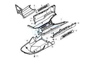 NRG POWER PUREJET 50 drawing Footboard