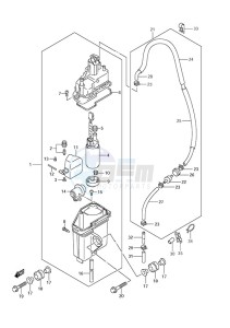 DF 175 drawing Fuel Vapor Separator