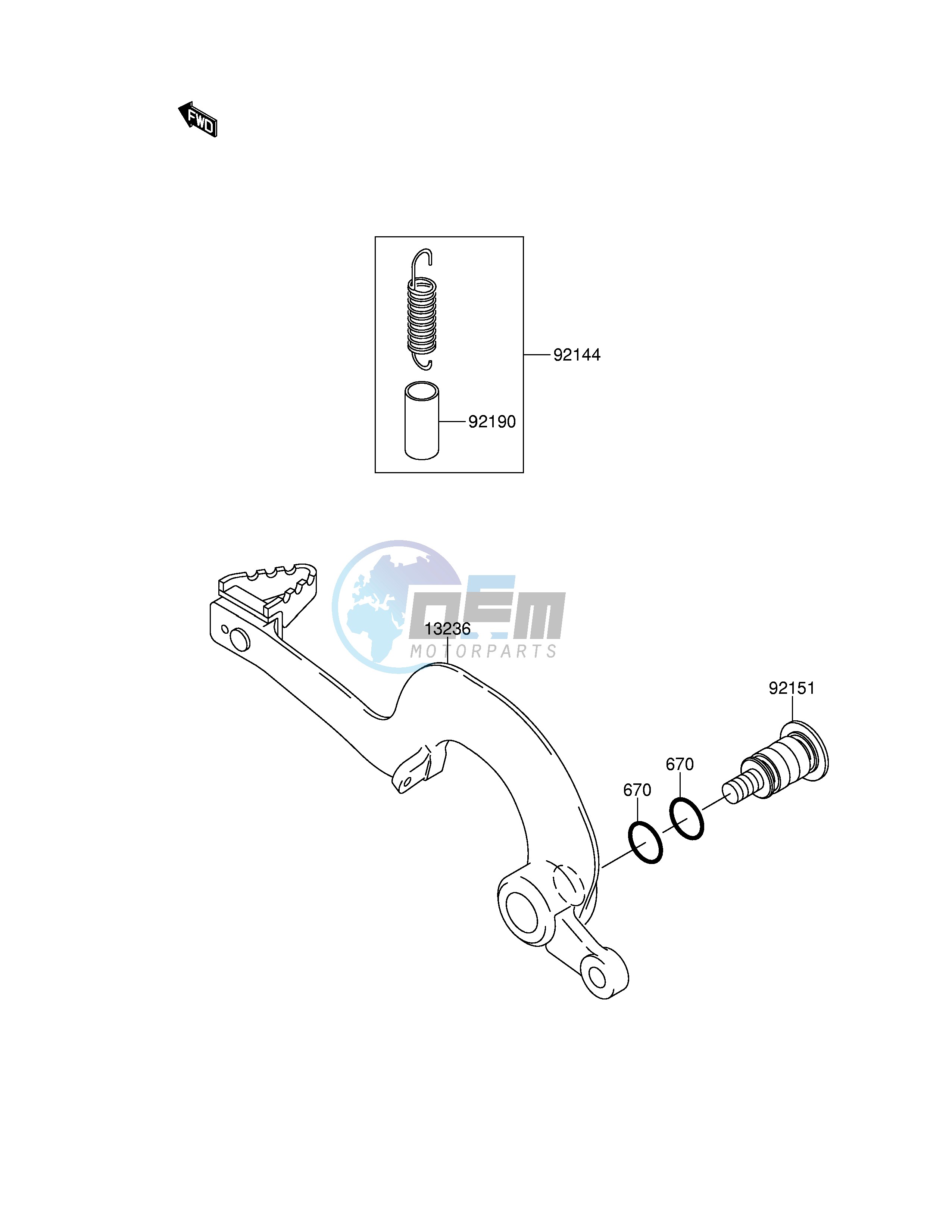 BRAKE PEDAL