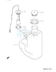 AD50 (E41) drawing OIL TANK