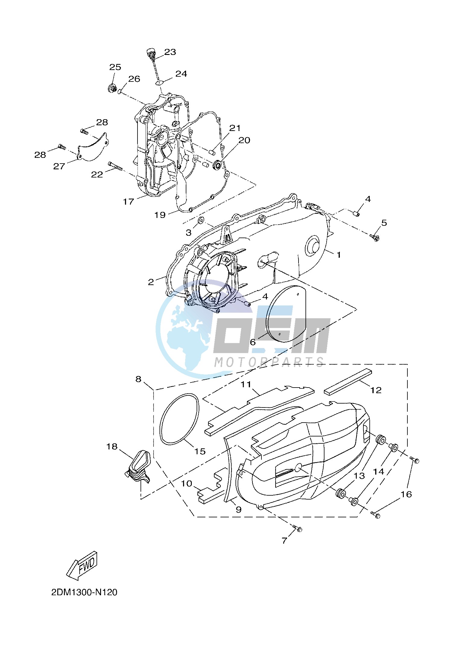 CRANKCASE COVER 1