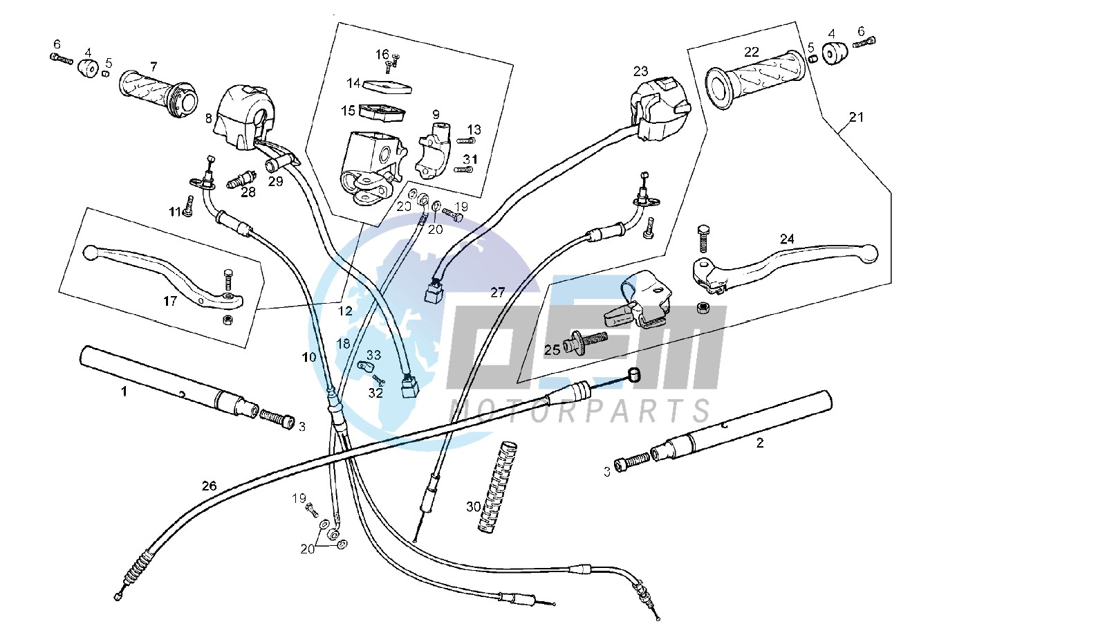 HANDLEBAR - CONTROLS