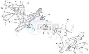 Sport 1200 1200 drawing Foot rests II