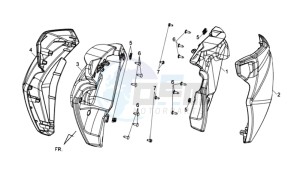 WOLF 250EFI drawing FR PLATE