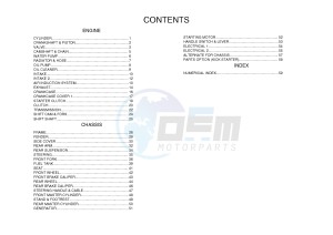 YZ250FX (B29C B29D B29E B29E B29F) drawing .5-Content