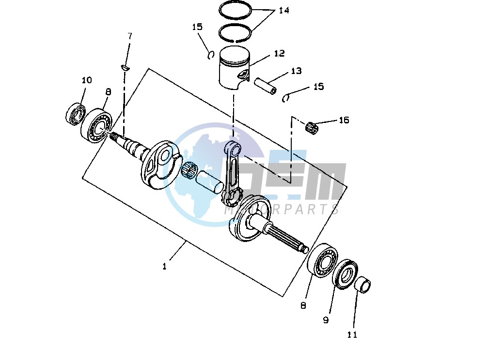 CRANKSHAFT PISTON