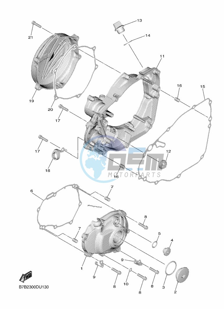 CRANKCASE COVER 1