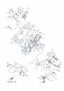 MT125 MTN125-A (BSU1) drawing FENDER