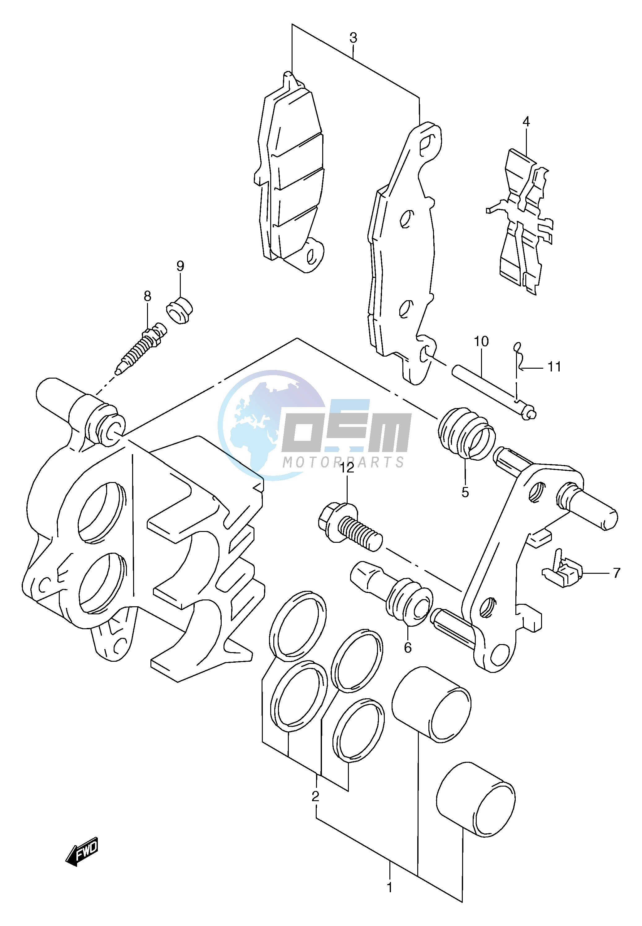 FRONT CALIPER