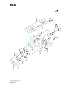 AN400Z drawing MUFFLER