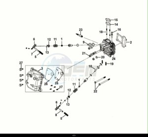 SYMPHONY S 125 (XF12W1-EU) (E5) (M1) drawing CYLINDER HEAD