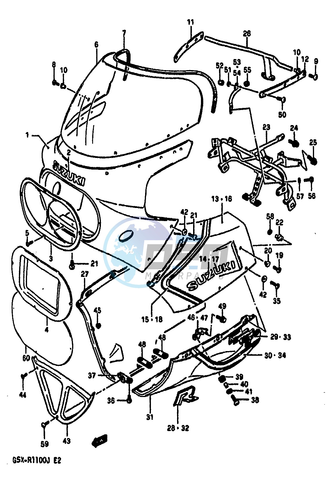 COWLING (MODEL H)