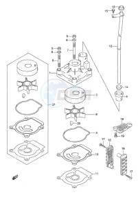 DF 60A drawing Water Pump