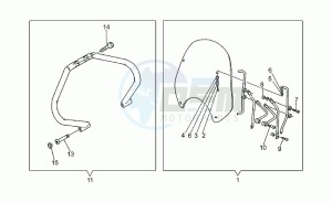 Nevada 750 Club Club drawing Accessories