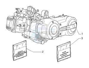 Beverly 500 drawing Engine