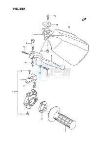 RMX250 (E3) drawing RIGHT KNUCKLE COVER (MODEL N P R S T)