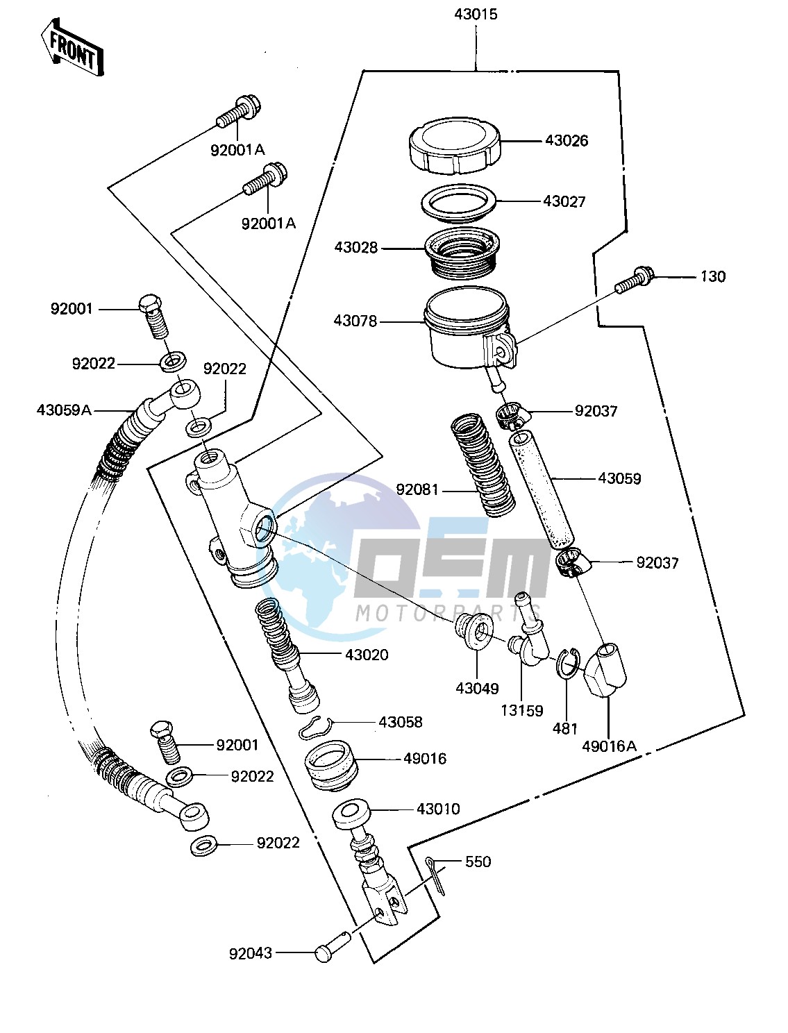 REAR MASTER CYLINDER