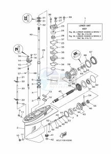 F40GETL drawing LOWER-CASING-x-DRIVE-1