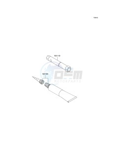 KLX 110 A (A1-A4) drawing OWNERS TOOLS