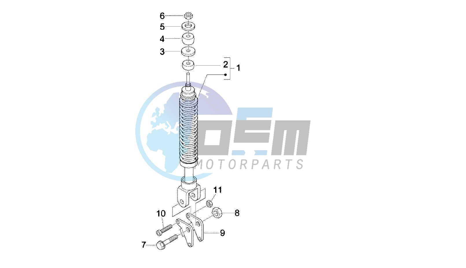 REAR SHOCK ABSORBER