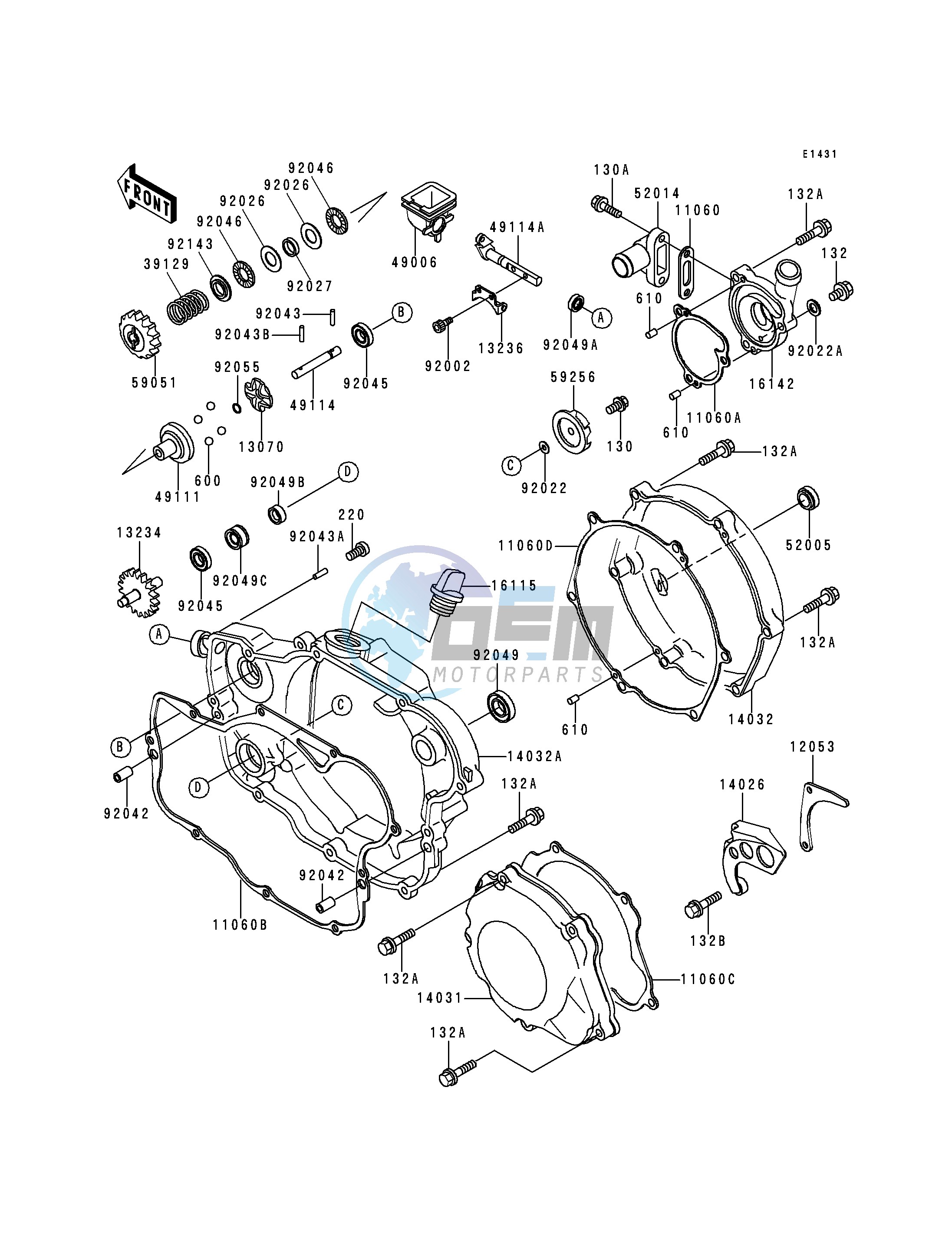 ENGINE COVER-- S- -