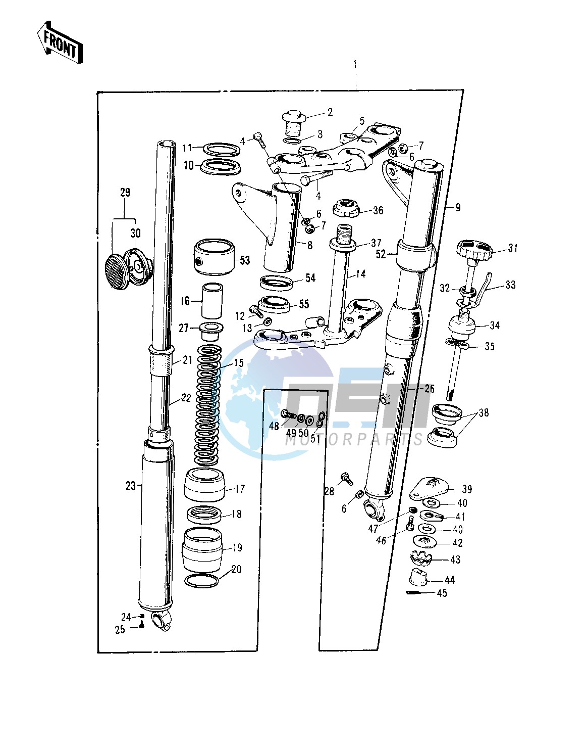 FRONT FORK -- S1-A_B- -