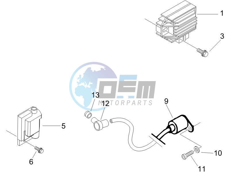 Voltage Regulators -ECU - H.T. Coil