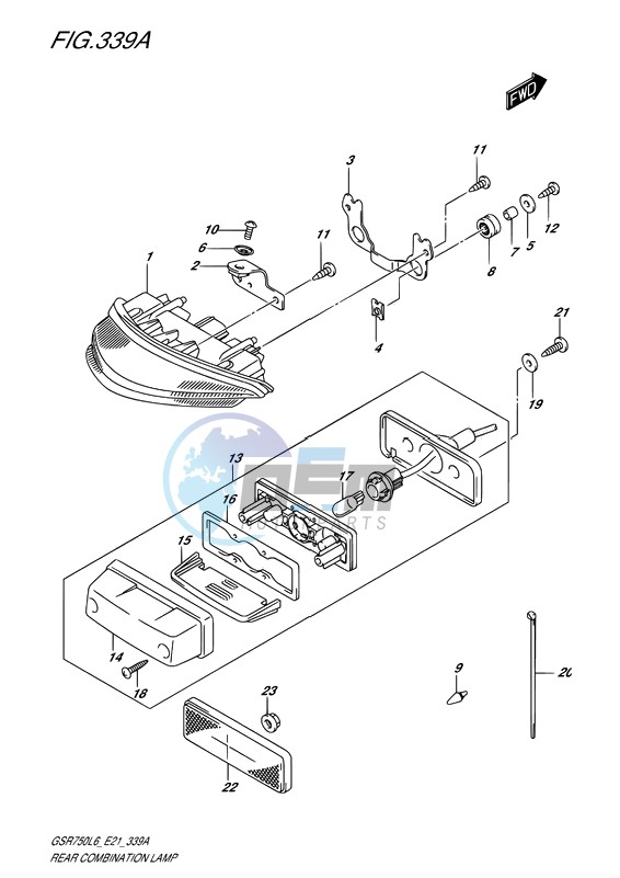 REAR COMBINATION LAMP