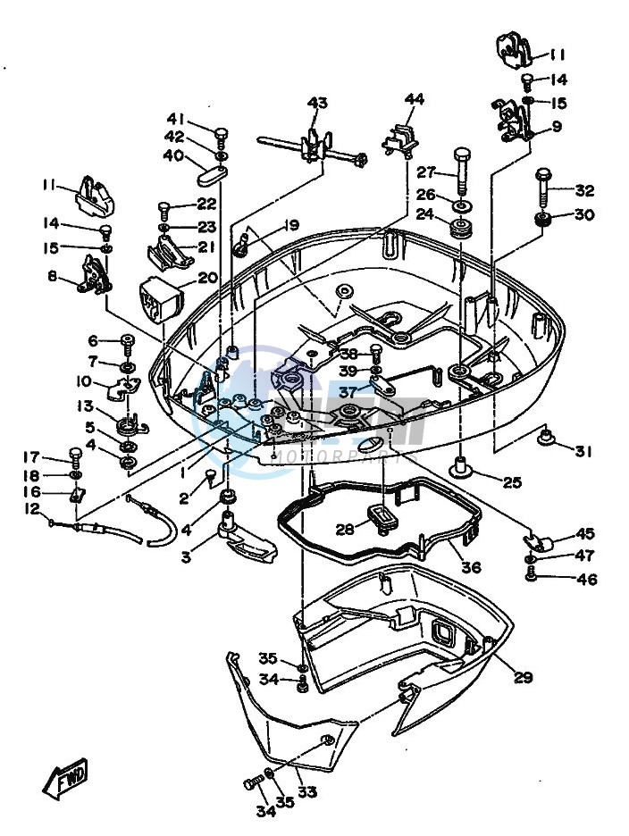 BOTTOM-COWLING