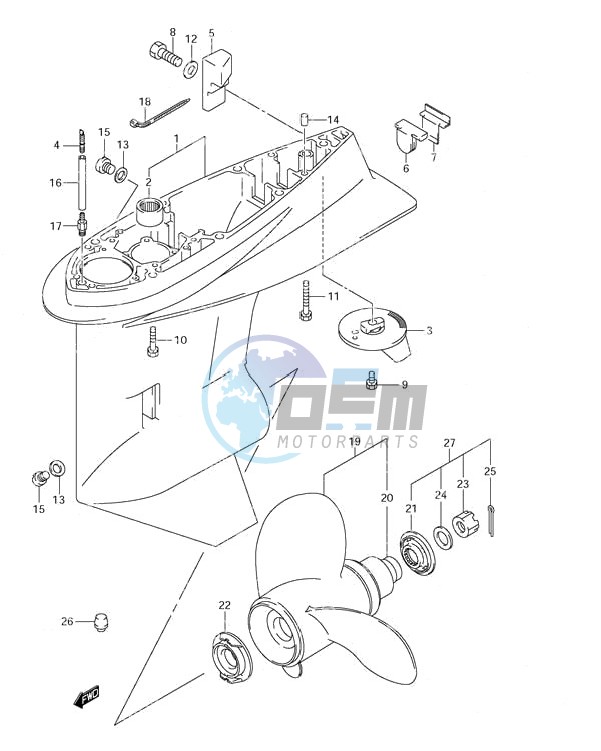 Gear Case (C/R)