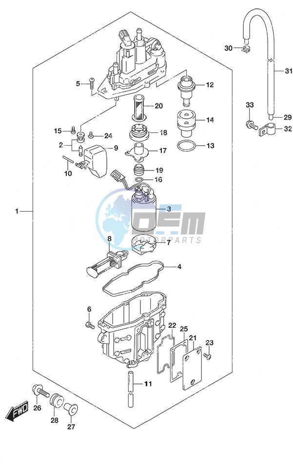 Fuel Vapor Separator