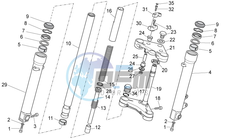 Front fork II