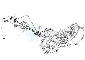 SKIPPER LX 125-150 drawing Crankshaft