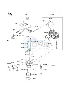 VN 2000 D [VULCAN 2000 LIMITED] (D1) D1 drawing THROTTLE