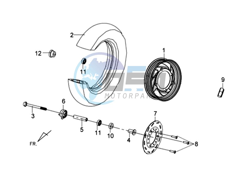 FRONT WHEEL